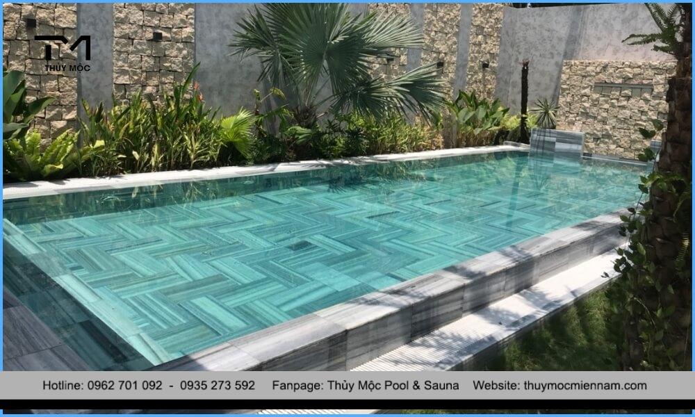 Lựa chọn vị trí và kích thước 4×10 hồ bơi gia đình
