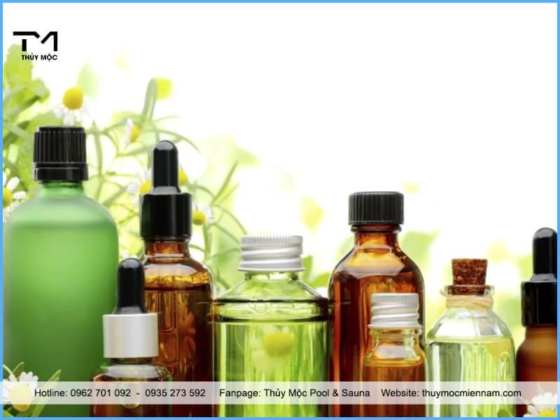 Các loại tinh dầu thông dụng trong phòng xông hơi