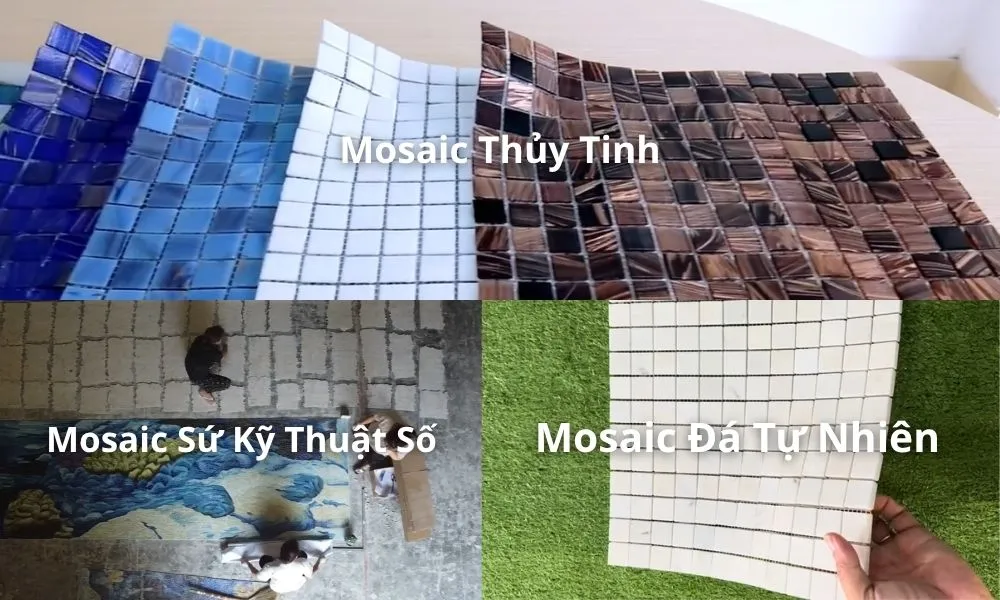 các mẫu gạch mosaic bể bơi đẹp và sang trọng