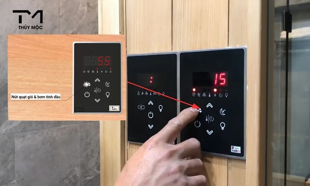 điều chỉnh quạt thông gió