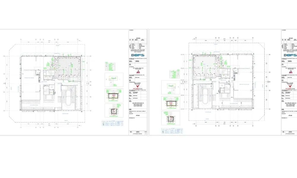 File CAD bản vẽ thiết kế hồ bơi