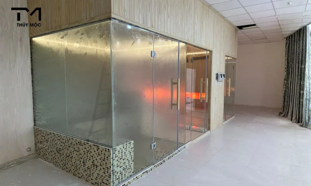 lắp đặt phòng xông hơi khô gia đình theo kích thước