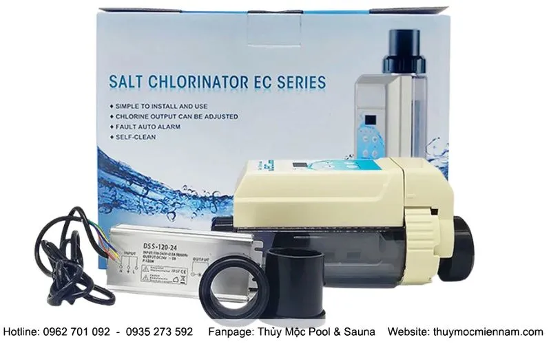 Đặc điểm nổi bật của bộ điện phân muối dòng EC