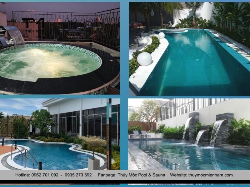 Công nghệ xử lý nước hồ bơi an toàn khi thi công xây dựng