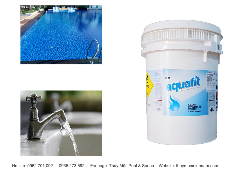 Ứng dụng của Clo Aqua Fit trong đời sống